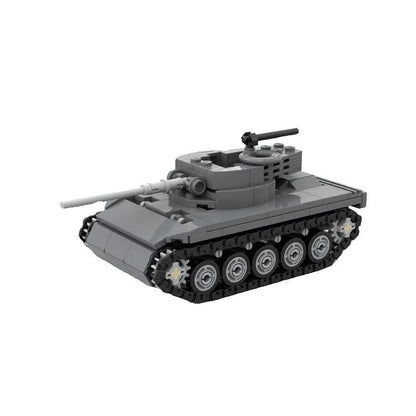 WWII M18 Hellcat Tank Destroyer MOC Building Kit | 284 PCS Military Model - 1