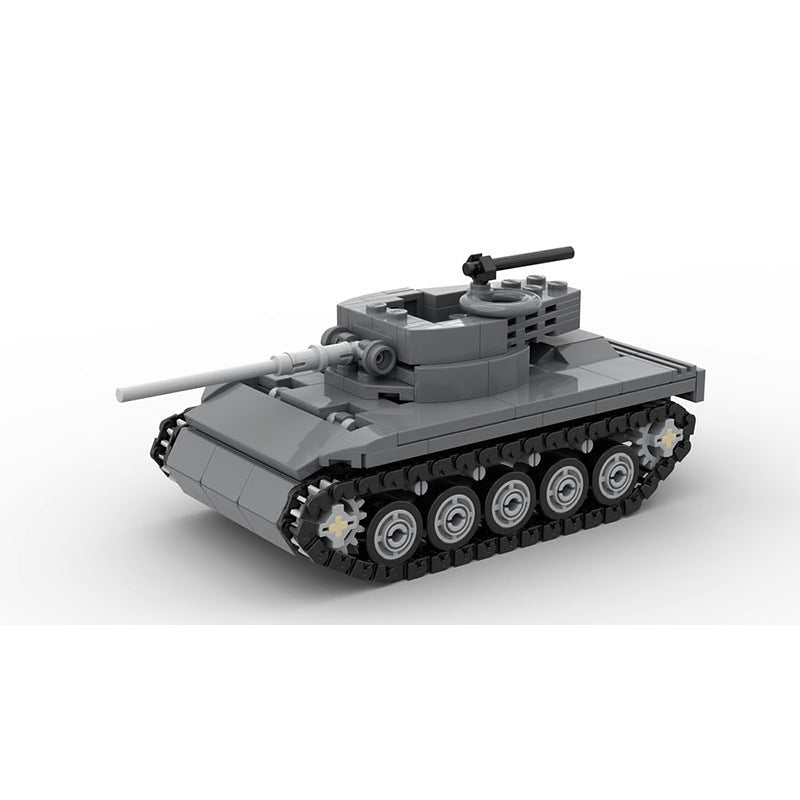 WWII M18 Hellcat Tank Destroyer MOC Building Kit | 284 PCS Military Model - 2
