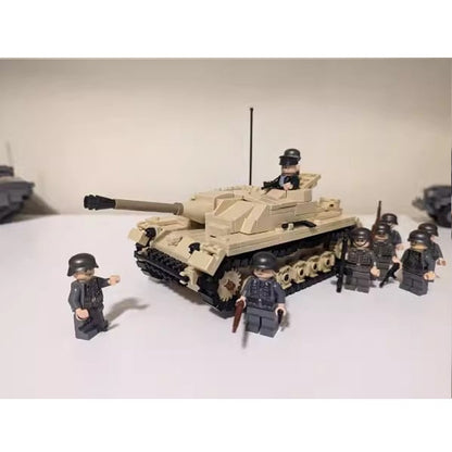 WWII StuG III Assault Gun Tank Destroyer Building Kit | LEGO-Compatible MOC - 3