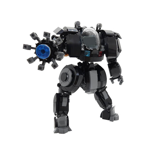 X-17 Riot Control Mech Suit Building Kit | LEGO-Compatible MOC - 1