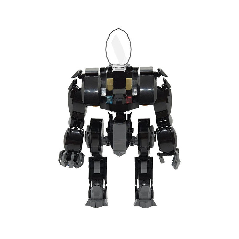 X-17 Riot Control Mech Suit MOC Building Kit | Tactical Robot Model - 5