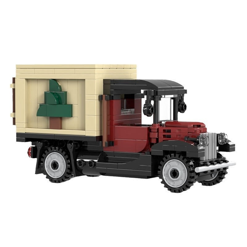 X-mas Tree Truck MOC Building Kit | Winter Village Christmas Vehicle - 3