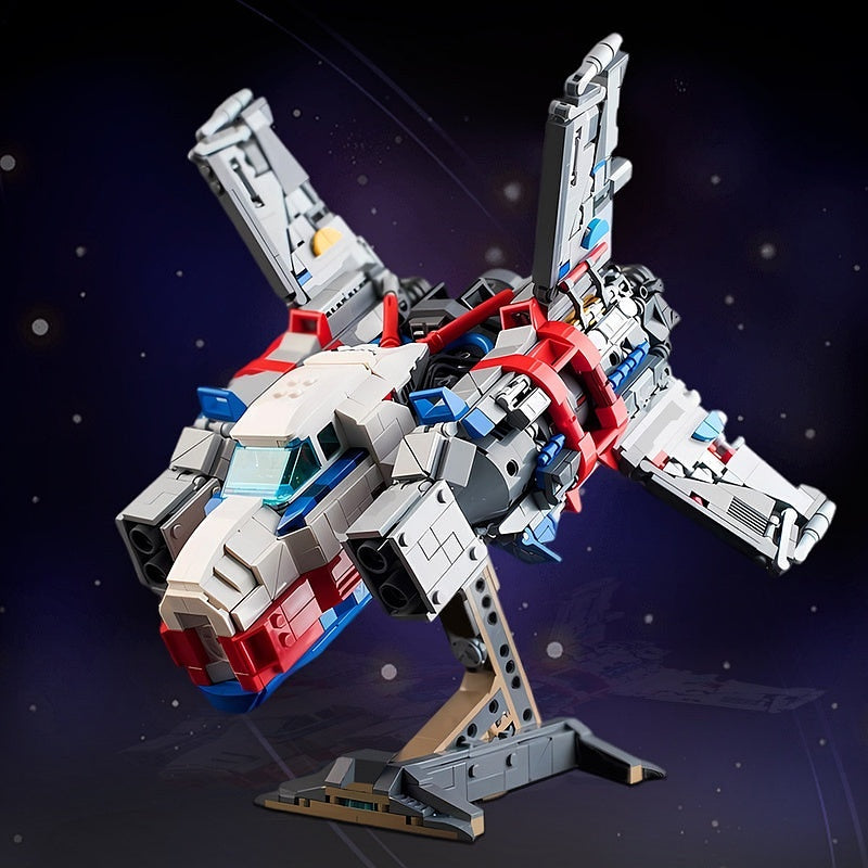 X1-B500 Freedom Starfighter Bomber MOC Spacecraft Building Kit - 2