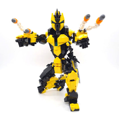 xr-7 'yellow jacket' building set | moc-149358 - 2