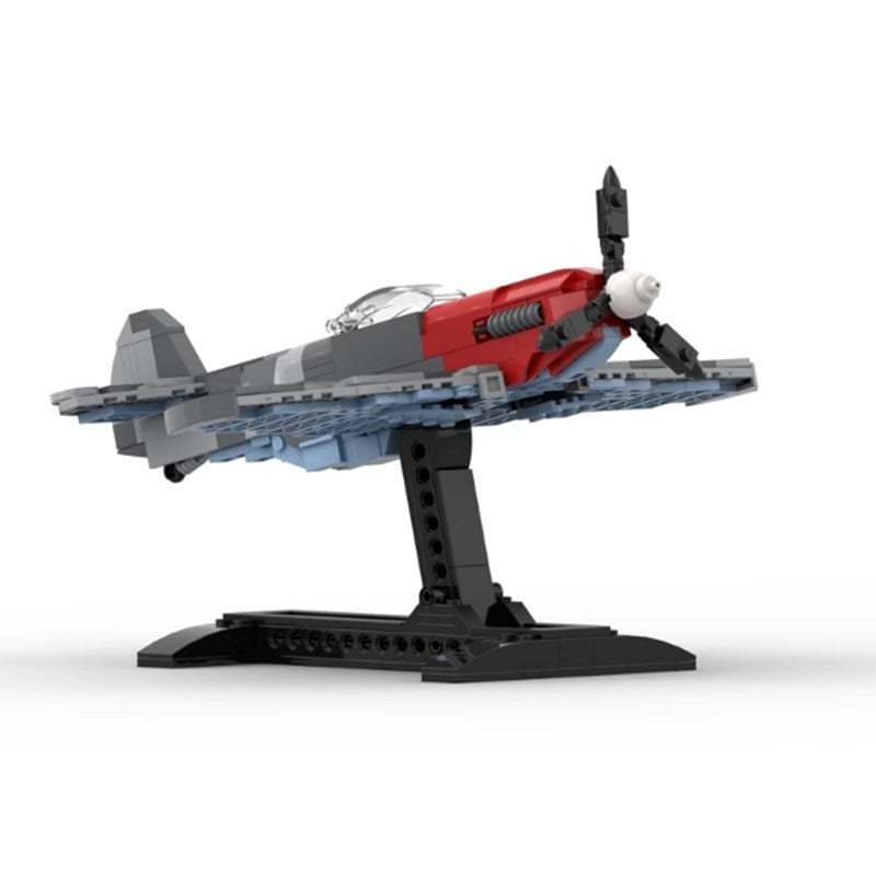 Yak-3 Fighter Aircraft MOC Building Kit | WWII Plane Model - 1