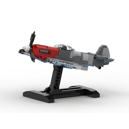 Yak-3 Fighter Aircraft MOC Building Kit | WWII Plane Model - 2