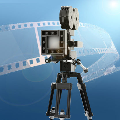 Ye Olde Movie Camera Building Kit | LEGO-Compatible MOC - 2