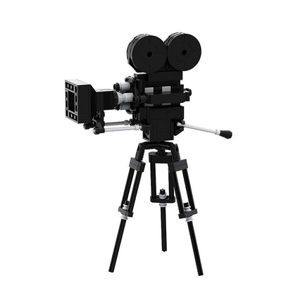 Ye Olde Movie Camera MOC Building Kit | Vintage Film Display Model - 5
