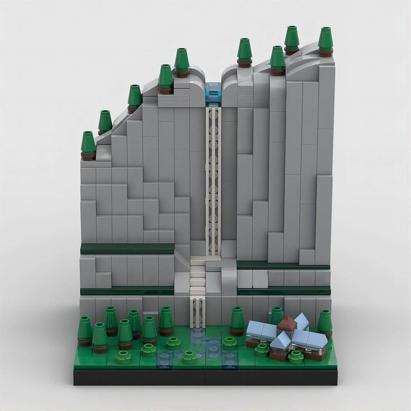Yosemite Falls Architecture Building Kit | Compatible MOC - 3