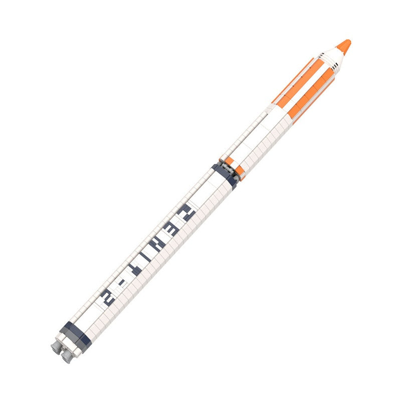 Zenit Space Launch Vehicle MOC Building Kit | 1:110 Scale Rocket Model - 1