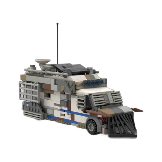 Zombie Doom Communication Car MOC Building Kit | Apocalypse Van - 1