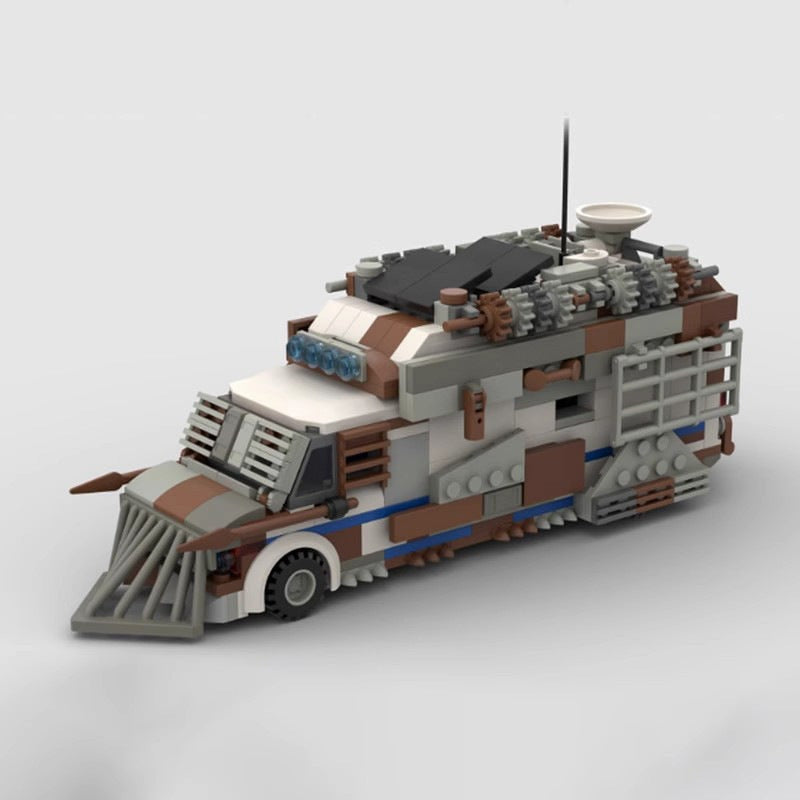 Zombie Doom Communication Car MOC Building Kit | Apocalypse Van - 2
